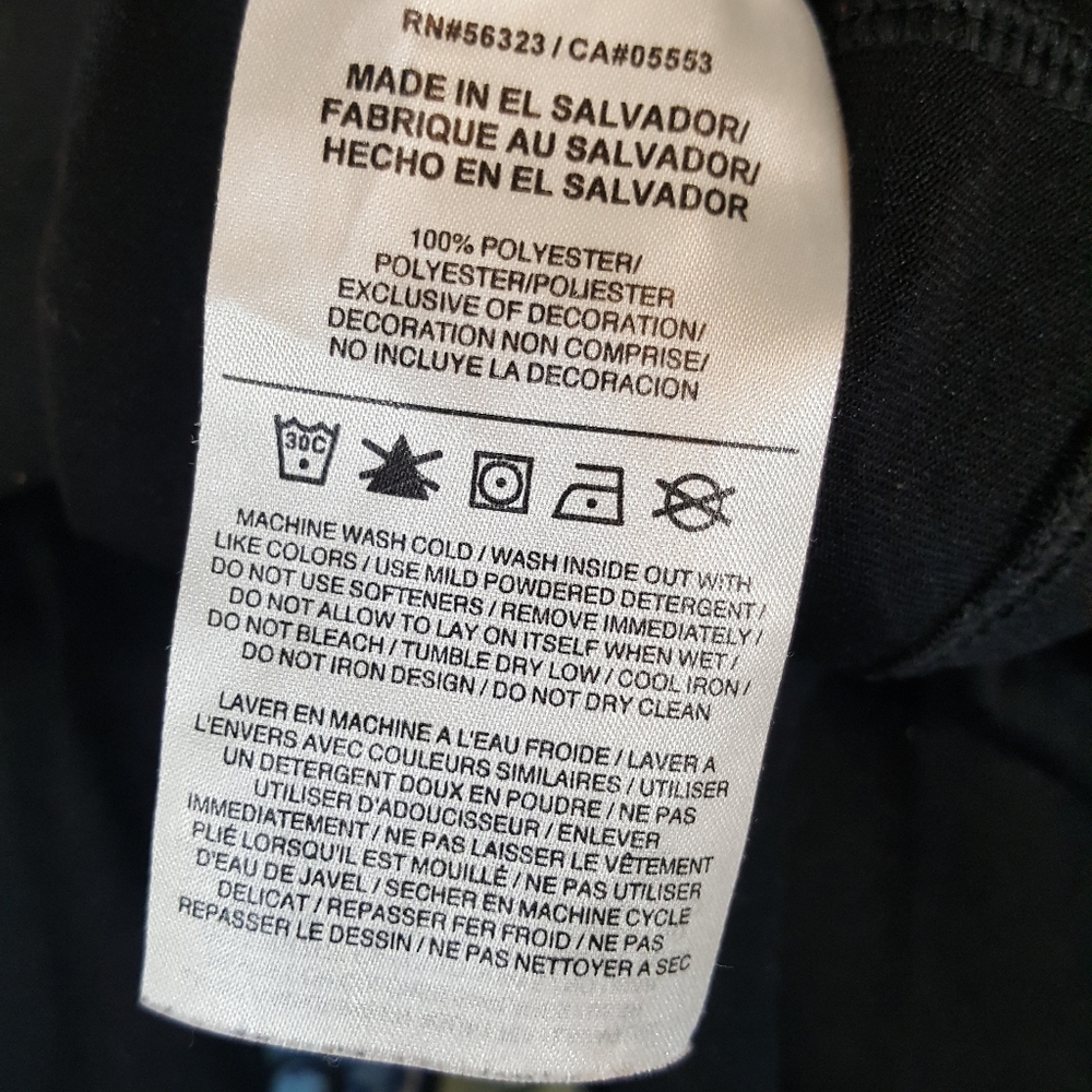 Nike dry fit black short sleeve t-shirt - Picture 5 of 5